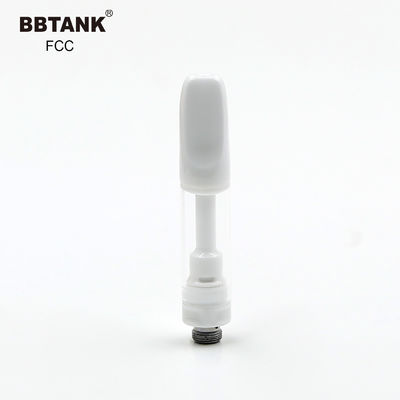 Bez spalonego 1,0 ml pełnego ceramicznego wkładu oleju CBD Vape z wąską baterią