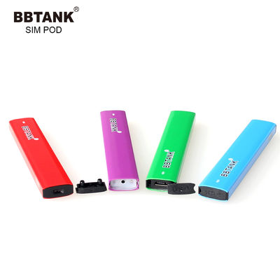 FCC CBD Oil Parownik Pen Stop aluminium, 1gram Slim Flat Vape Pen