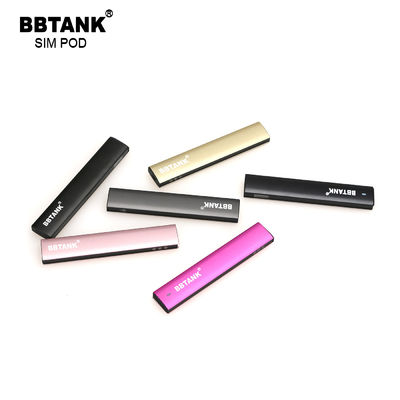 FDA 3.5V 0.8g CBD Jednorazowe urządzenie Vape Pod stop aluminium
