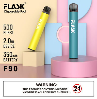 Jednorazowy elektroniczny papieros w płynie o pojemności 2 ml 350 mAh wielokrotnego napełniania Pod Vape