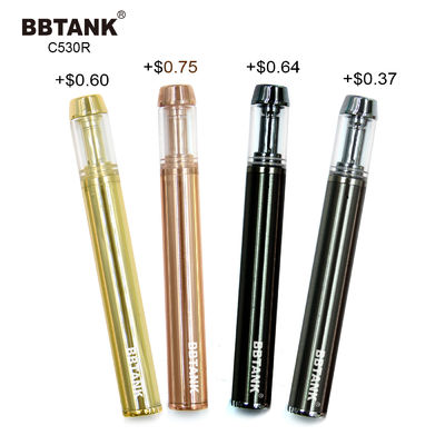 Ceramiczne cewki CBD Jednorazowe urządzenie Vape 12mm przenośne waporyzatory