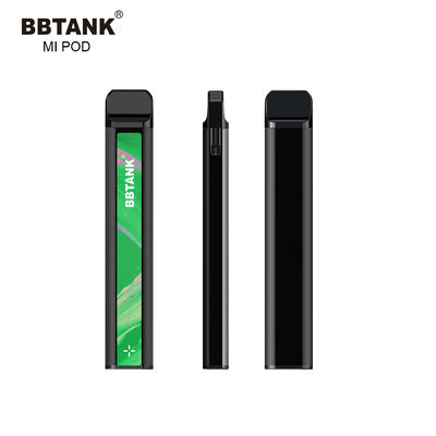 1.0ml Jednorazowe elektroniczne urządzenie Vaping 350mah Podkładka do atomizera baterii