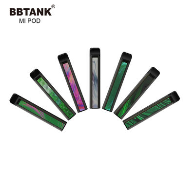 2021 Jednorazowe CBD / THC Vape Pod BBTANK Mi POD Kolorowe niestandardowe logo i opakowanie wymienne wkłady Cewka ceramiczna