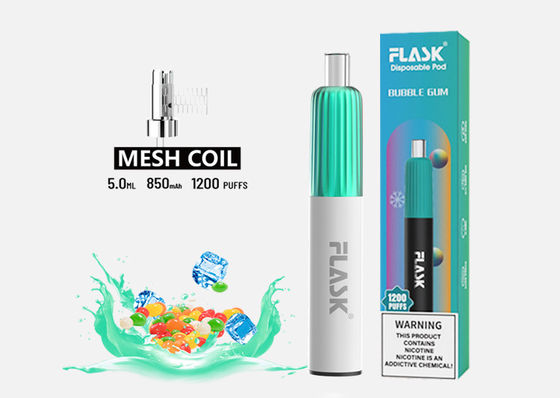5.0ml 1200 Puffs Elektroniczne papierosy z parownikiem Jednorazowe