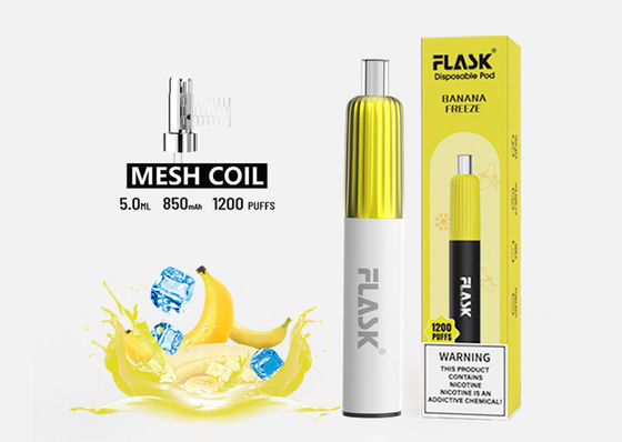 5.0ml 1200 Puffs Elektroniczne papierosy z parownikiem Jednorazowe