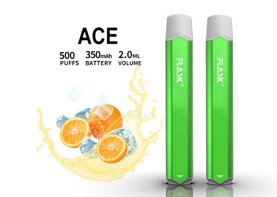 Szczelny Top Airflow Wysokosmakowy e-papieros Jednorazowy papieros Vape Pod 2 ml