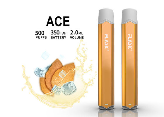 Szczelny Top Airflow Wysokosmakowy e-papieros Jednorazowy papieros Vape Pod 2 ml
