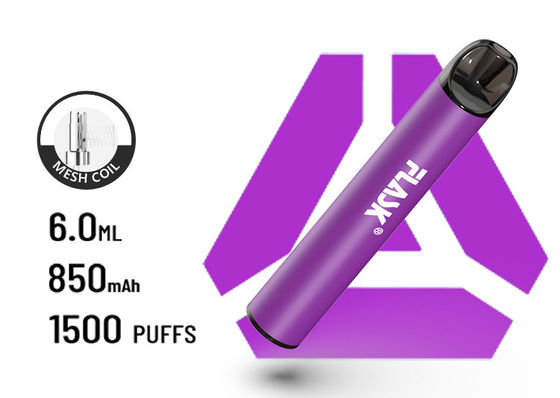 F900 P6 freshvape vapenation jednorazowy Vape Pen 1500 zaciągnięć cewka z siatki 6,0 ml pojemności soku