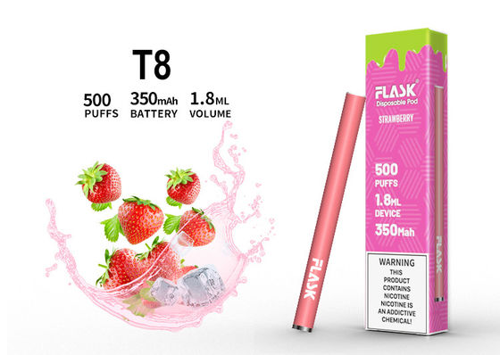 FCC 1,8 ml Jednorazowe urządzenie Vape Pod, elektroniczny długopis Vape 1,5oHM