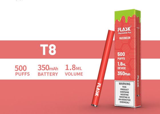 Elektroniczne papierosy w płynie o pojemności 1,8 ml Wstępnie napełniony jednorazowy parownik na kapsułki