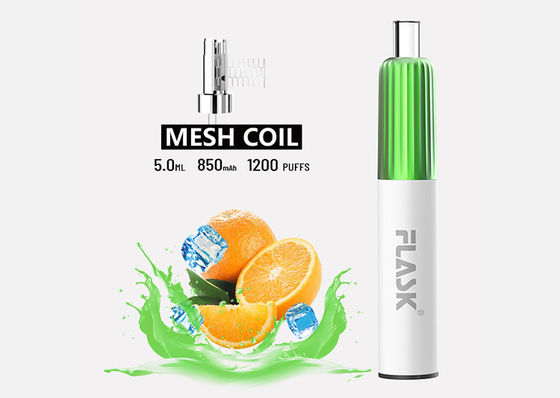 3,7 V 5 ml Jednorazowe zestawy parownika E Cig z cewką siatkową