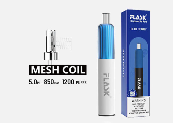 50 mg nikotyny All In One Vape Device 850 mAh Zdrowy elektroniczny papieros