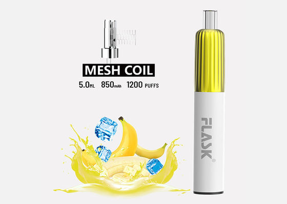 850mAh 2% Waporyzator o smaku soli nikotynowej Pen Mesh Coil Vape Wstępnie wypełnione strąki