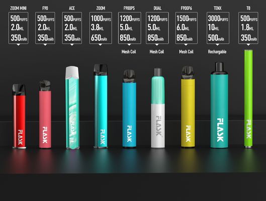 850mah Jednorazowe E Cig Bez nikotyny, elektroniczny papieros zdrowotny IOS9001