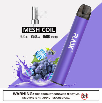 Cewka siatkowa 850 mAh Zdrowy E Cig Dość smukły długopis waporyzatora CE Zatwierdzony