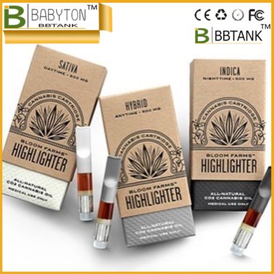 OEM 510 Oil Vape Pen Opakowanie Box Blokada wycieku Zatwierdzona przez CET