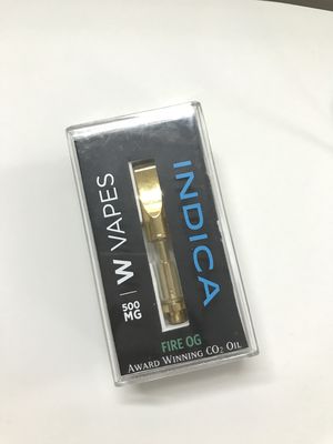Lakierowanie Pudełko do pakowania długopisów Vape, składane opakowanie na wkłady z olejem THC