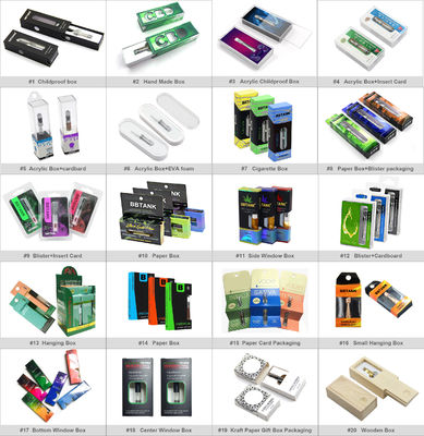 Papier do laminowania matowego Papier do pakowania w długopis Vape Zatwierdzony przez CET