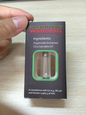 Delta 8 THC Cartridge Oil Vape Opakowanie Pudełko Składany karton