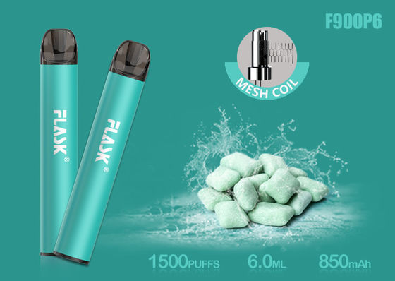 Nicosalt 5% 1500 zaciągnięć 6,0 ml szklany wkład olejowy z siatkową cewką