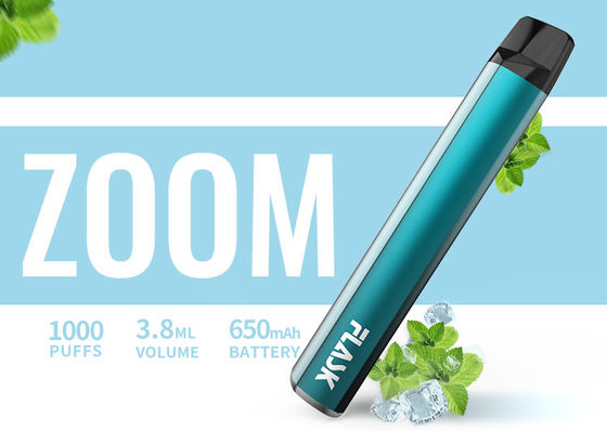650Mah Elektroniczny 3,8 ml 1000 zaciągnięć Smakowy waporyzator w długopisie Nicosalt 1%
