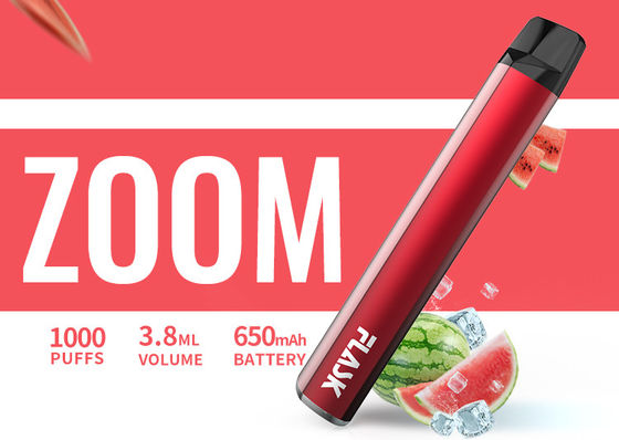 650Mah Elektroniczny 3,8 ml 1000 zaciągnięć Smakowy waporyzator w długopisie Nicosalt 1%