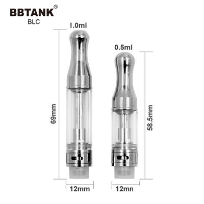 Wkład z olejem CBD OEM, 0,5 ml wkład z olejem z konopi, odporny na wycieki