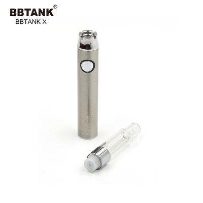 1,0 ml szklany wkład olejowy THC 510 Ceramiczna cewka z wąską baterią