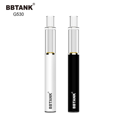 Akumulator 320mAh THC Jednorazowe urządzenie Vape Cała szklana cewka ceramiczna