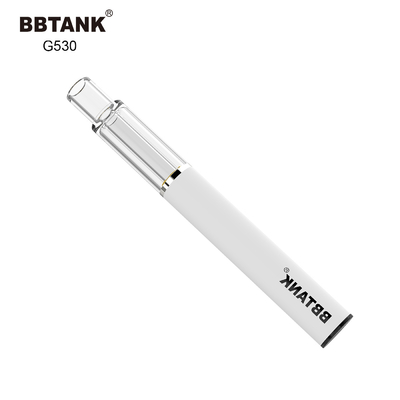 Akumulator 320mAh THC Jednorazowe urządzenie Vape Cała szklana cewka ceramiczna