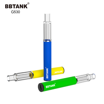 Akumulator 320mAh THC Jednorazowe urządzenie Vape Cała szklana cewka ceramiczna