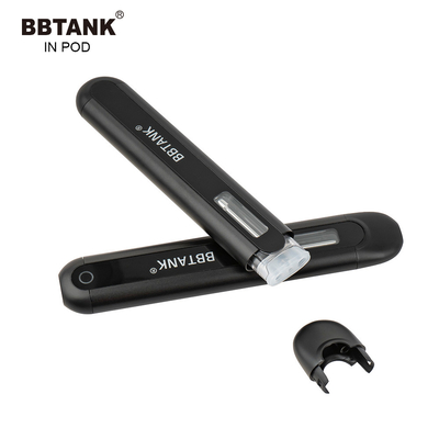 BBTANK IN POD THC Destylat oleju Jednorazowe urządzenie Vape 2ml Ceramiczne cewki Vape Pod z 100% procesami kontroli jakości