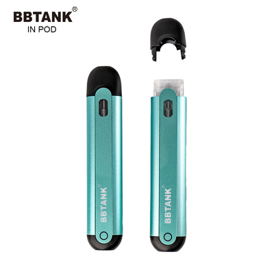 THC jednorazowy Vape BBTANK IN pod Ładowanie e-cig 350 mah gruby system kapsułek oleju Delta 8 vape długopis CBD długopis olejowy