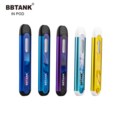 BBTANK 2 ml gruby długopis olejowy Jednorazowe urządzenie lil vape pod akumulator IN POD niestandardowe logo Delta 8 pod olejek Vape długopis CBD
