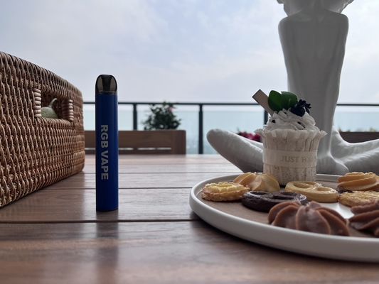 Cewka RGB Mesh 6ml Jednorazowe urządzenie Vape Pod 850mah Zdrowe E Cig
