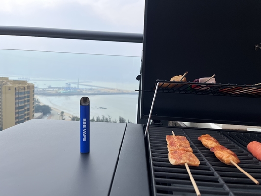 Cewka RGB Mesh 6ml Jednorazowe urządzenie Vape Pod 850mah Zdrowe E Cig