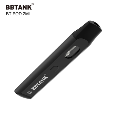 BBtank Jednorazowy Vape Pod 2,0 ml z przyciskiem do gęstego oleju z konopi Delta 8 HHC