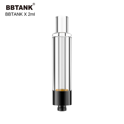 2 ml wkład oleju CBD Cewka ceramiczna Wszystkie szklane wkłady 510 Threa Brak wycieków