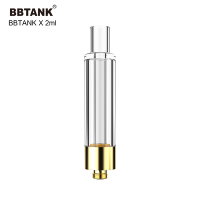 2 ml wkład oleju CBD Cewka ceramiczna Wszystkie szklane wkłady 510 Threa Brak wycieków