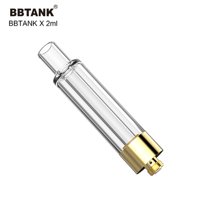 BBtank 2,0 ml All Glass Cartridge 510 Rozpylacz gwintów do gęstego oleju z konopi