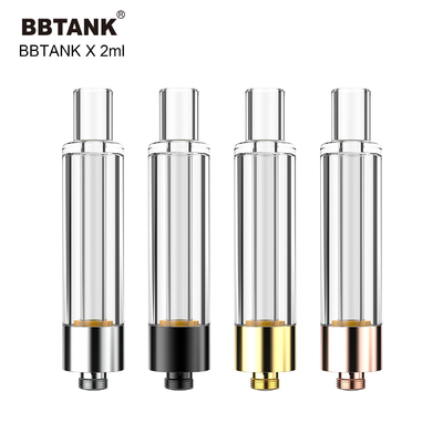BBtank 2,0 ml All Glass Cartridge 510 Rozpylacz gwintów do gęstego oleju z konopi