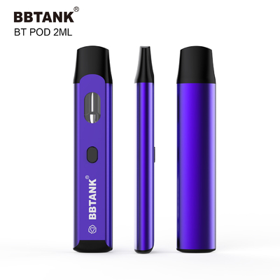 2 ml jednorazowy, jednorazowy wkład vape pod podgrzewacz ceramiczny wkład cewki dla delta 8 thc